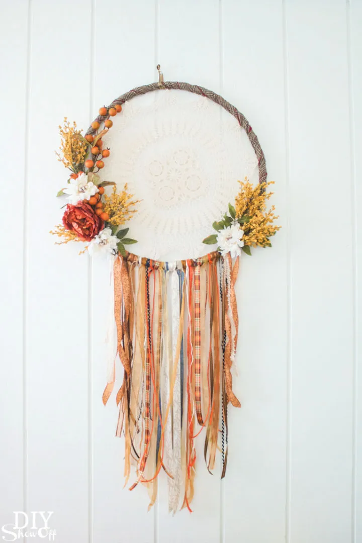 How to Make a Fall Dream Catcher
