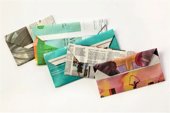 How to Make an Envelope From a Newspaper