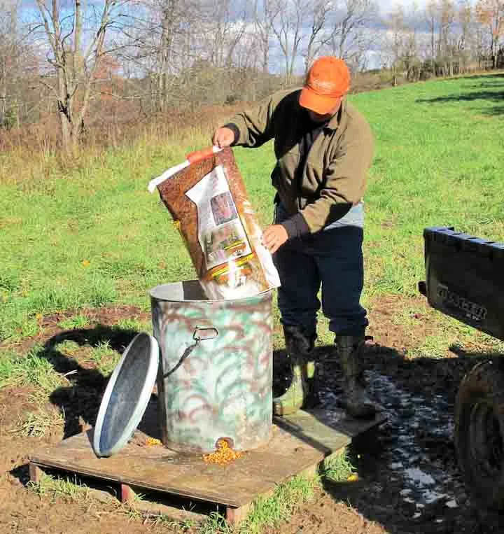 Inexpensive DIY Durable Deer Feeder