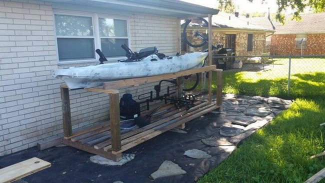 Kayak and Bike Rack