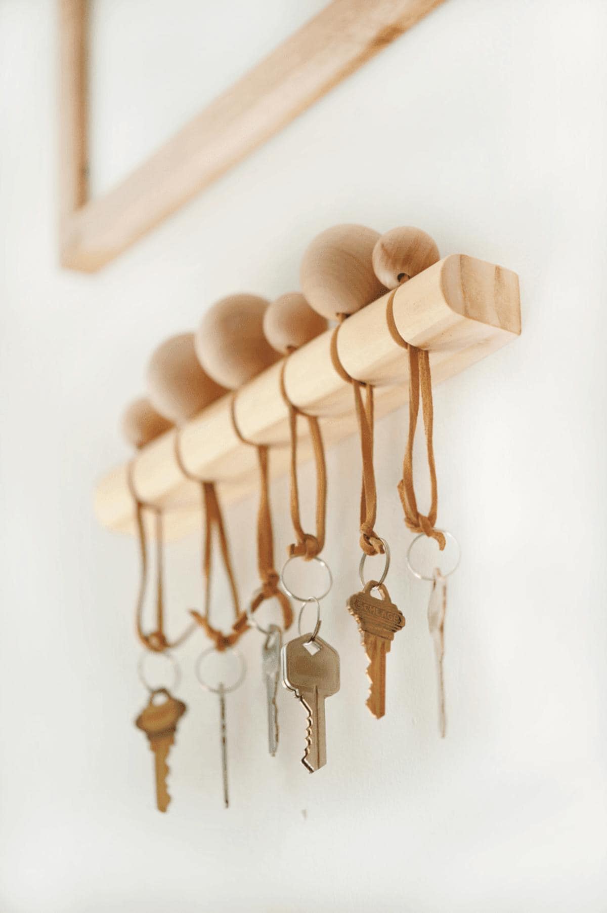 Key Holder Modern Wood