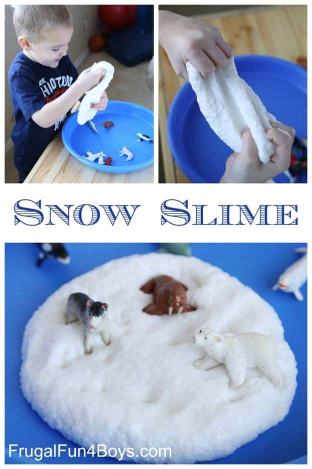 Make Snow Slime