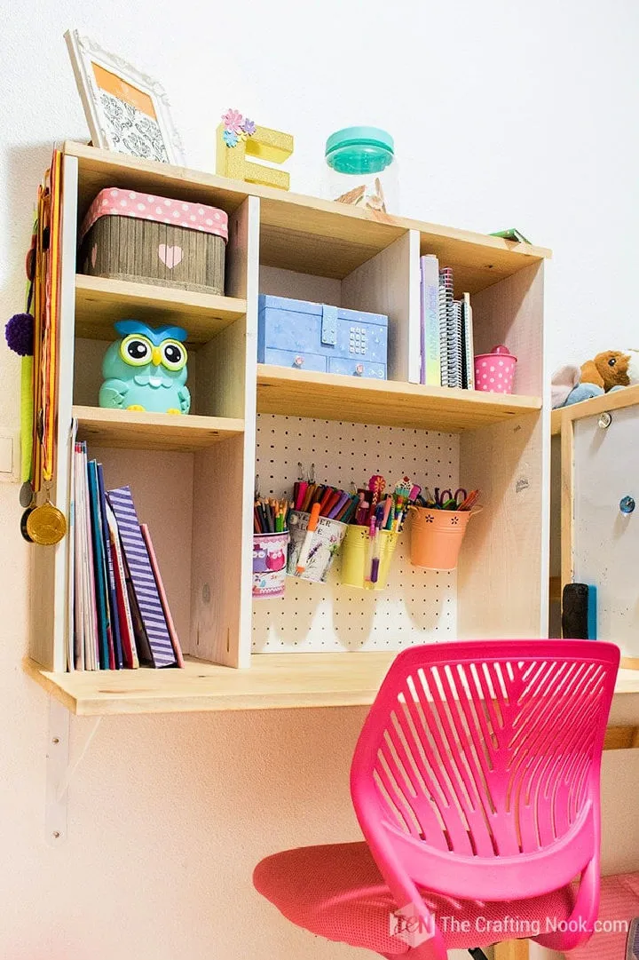 Make Your Own Floating Desk for Kids