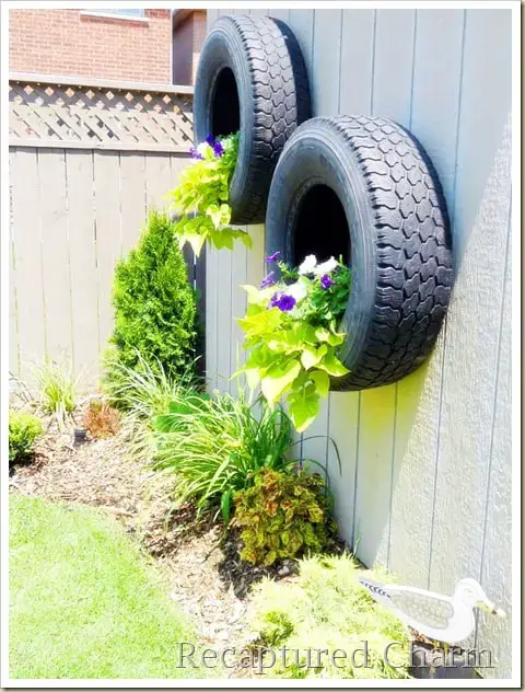 Make Your Own Tire Planter
