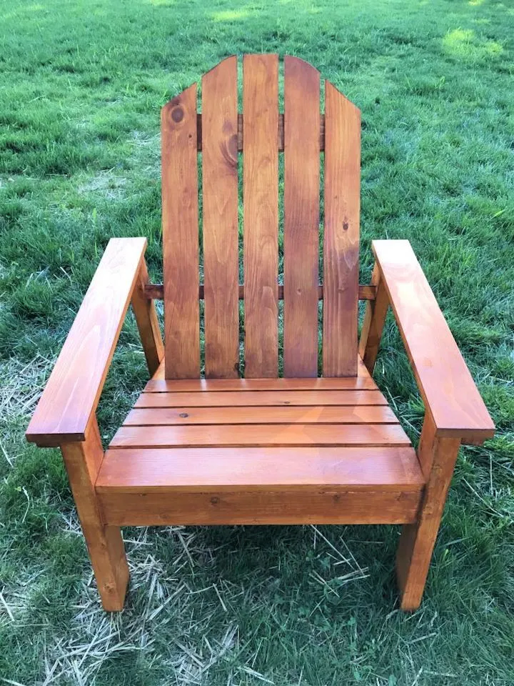 Make Your Own Wooden Adirondack Chair