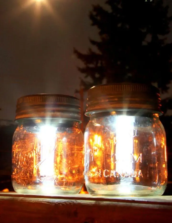 Mason Jar Solar Lights