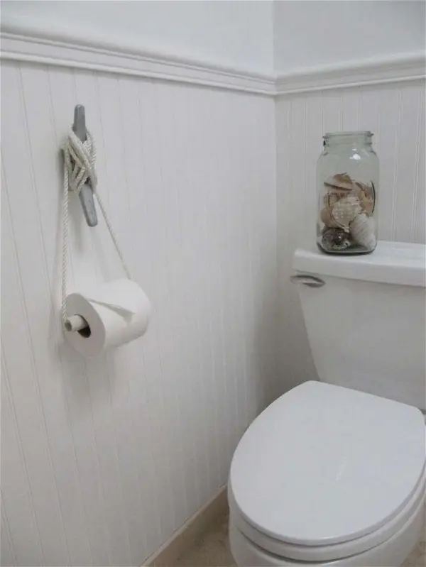 Nautical Cleat Tied TP Holder