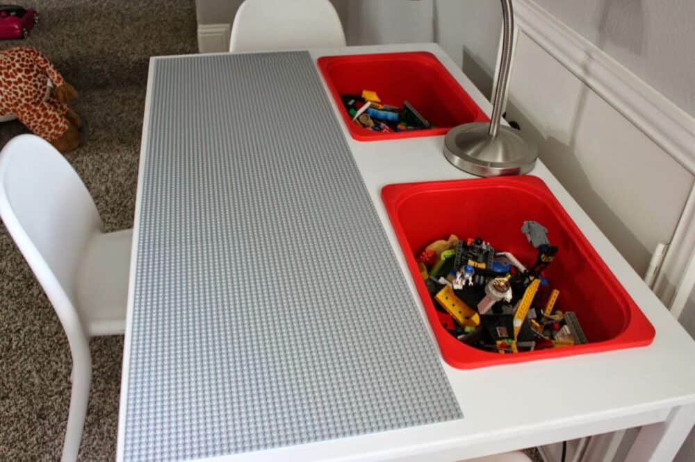 19 Creative DIY Lego Table Ideas for Kids and Adults