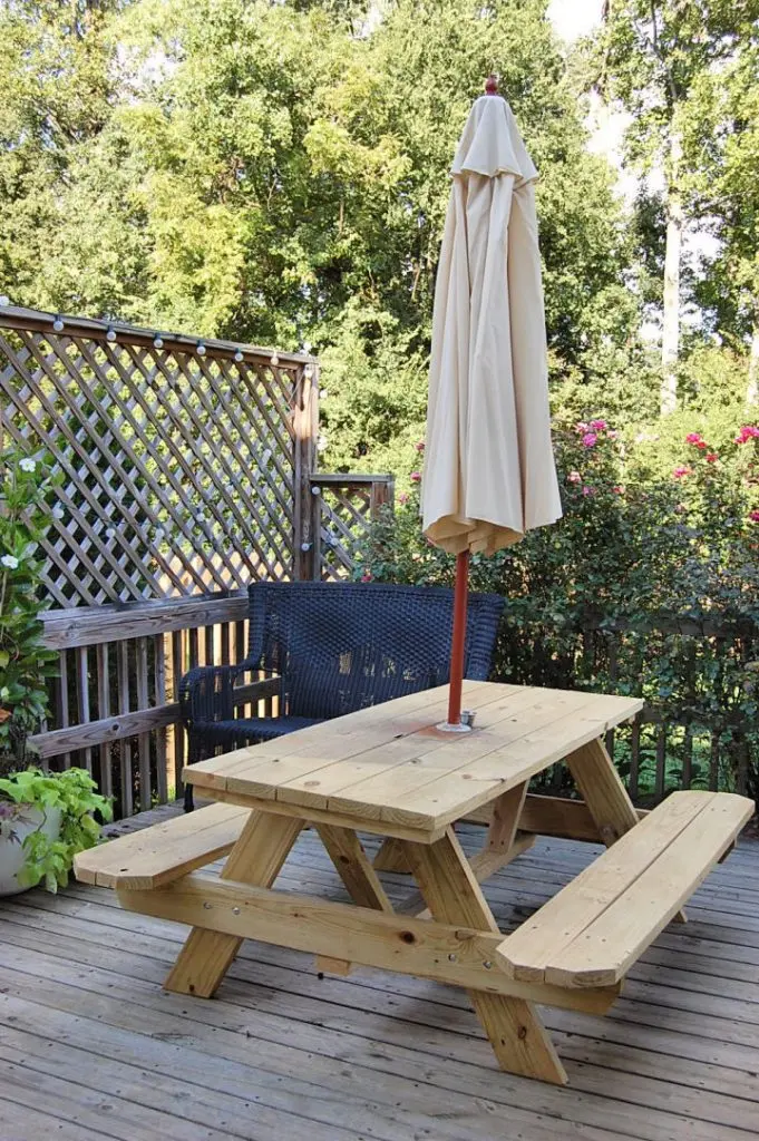 33 DIY Picnic Table Plans: Build Your Own Outdoor Table