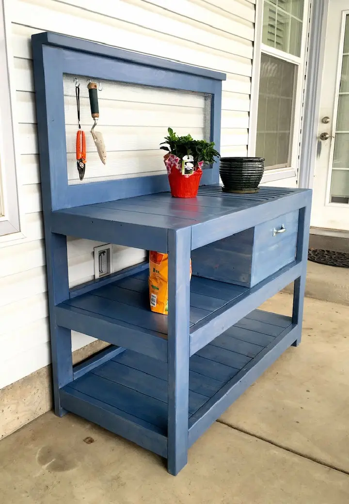 23 DIY Potting Bench Plans
