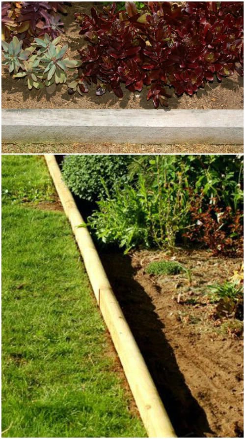 Pressure Treated Landscaping Garden Edging