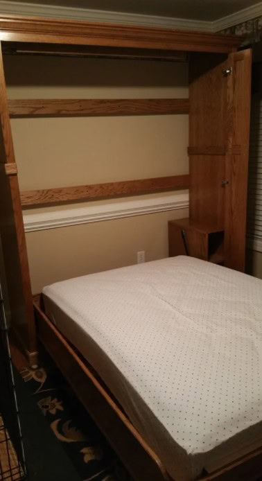 Repurpose TV Stand into A Gorgeous Murphy Bed