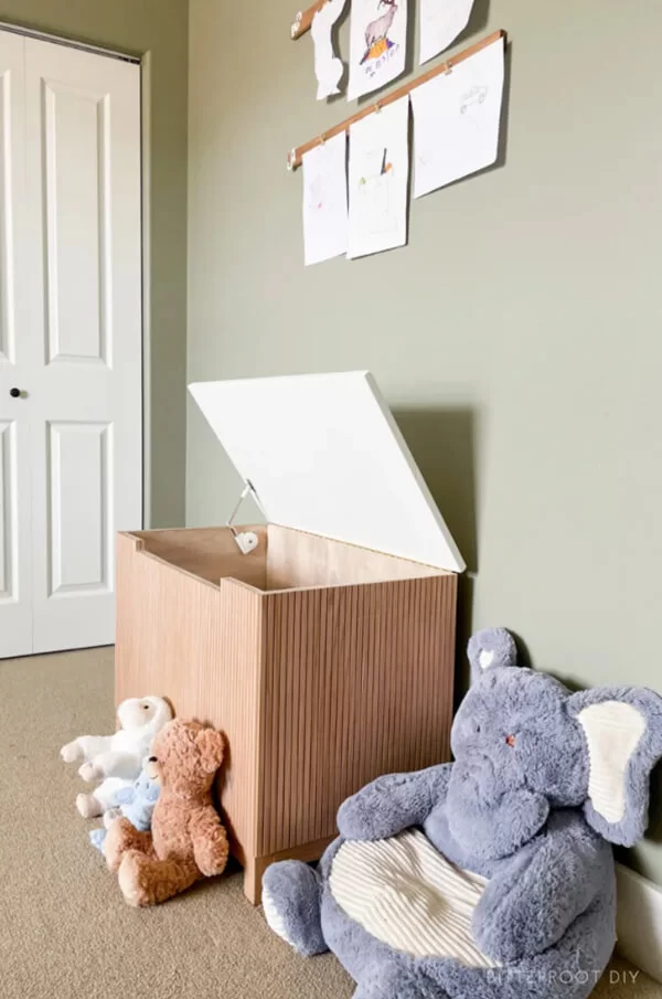 Serene DIY Toy Storage Solution
