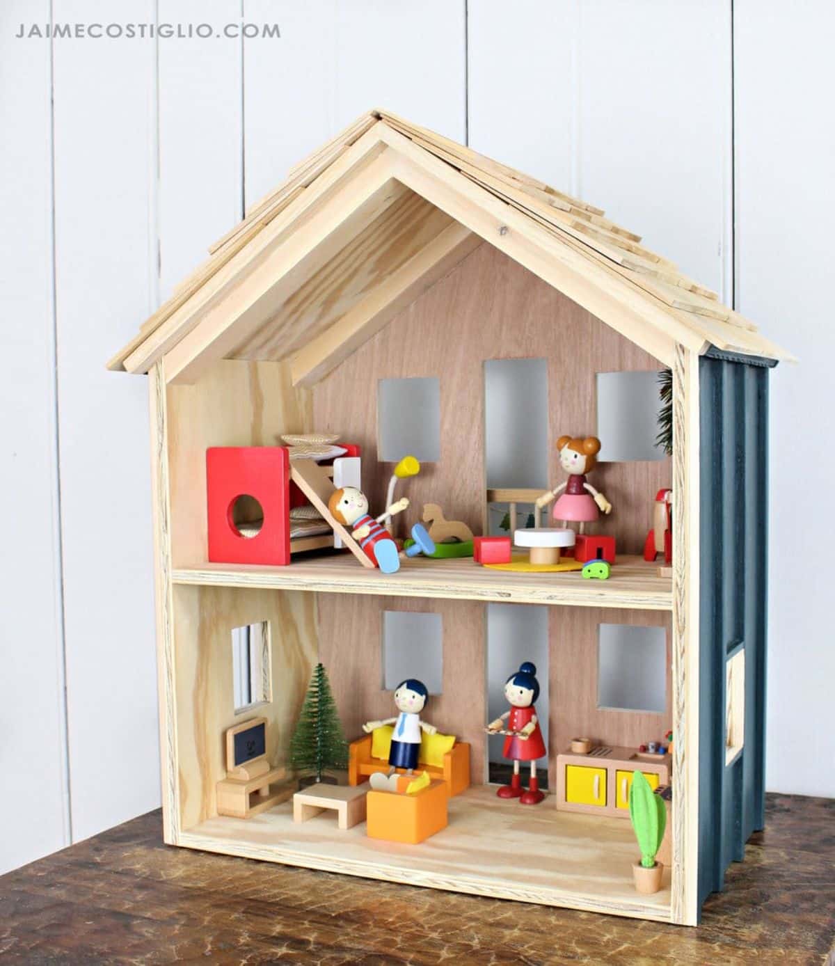 Simple Two Story Dollhouse