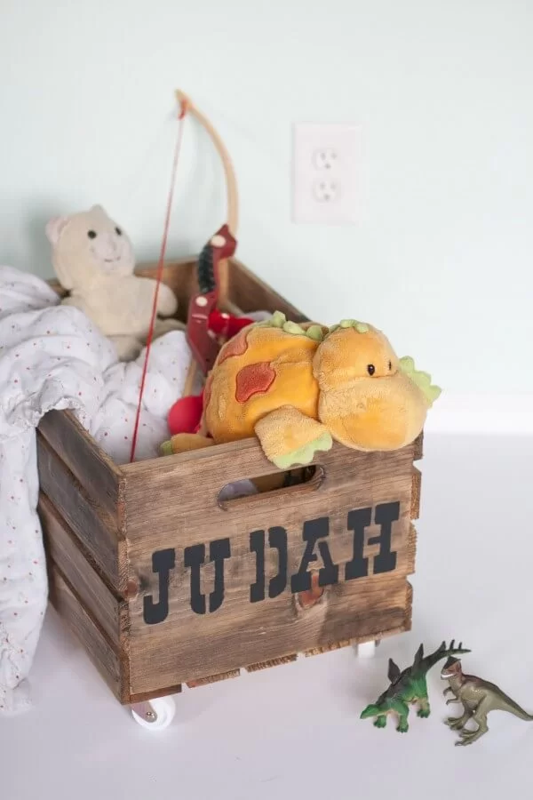 Simple and Timeless DIY Toy Storage