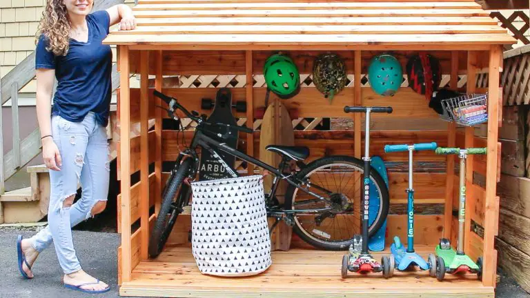 Standalone Outdoor Bike Storage