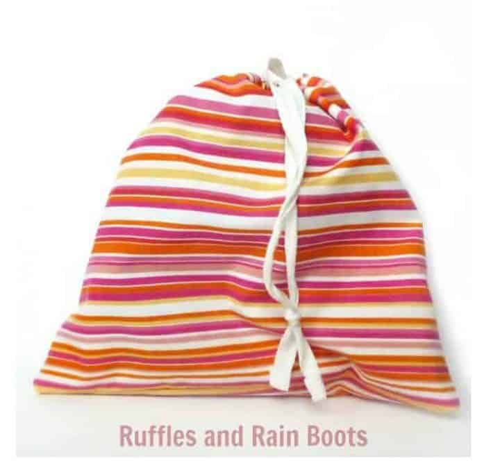 This 10-Minute Drawstring Bag