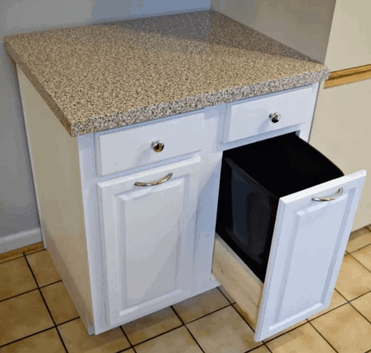 18 Smart DIY Trash Can Cabinet Ideas for Neat and Tidy Spaces
