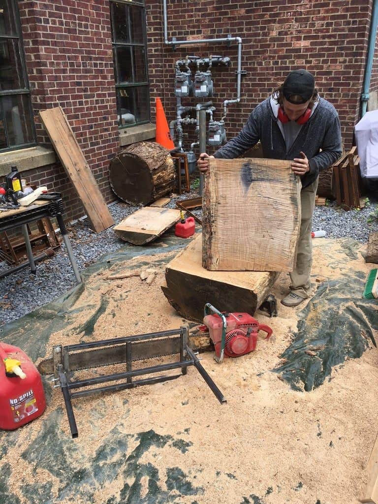 Twenty-Five Dollar Chainsaw Mill