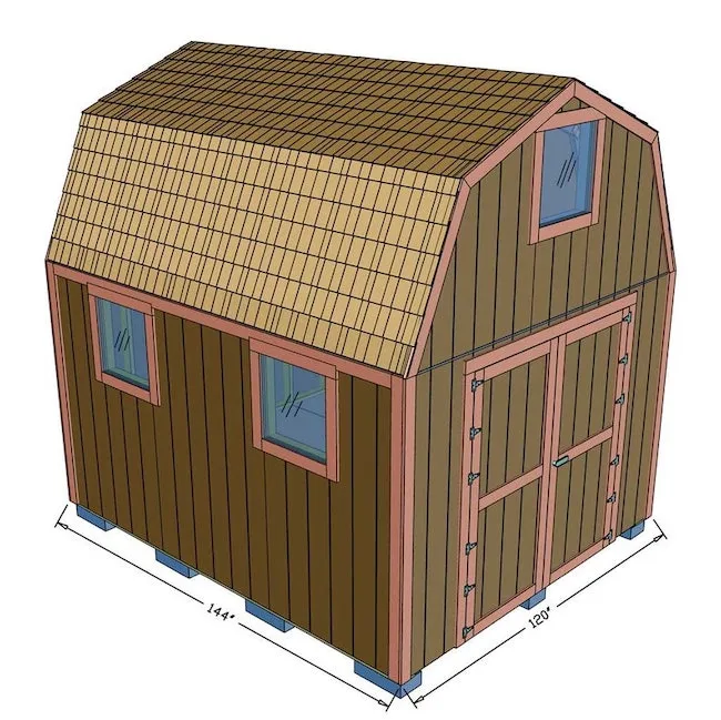Two-Story Barn
