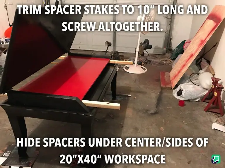 Upcycled DIY Puzzle Table
