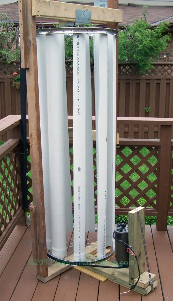 Vertical DIY Wind Turbine
