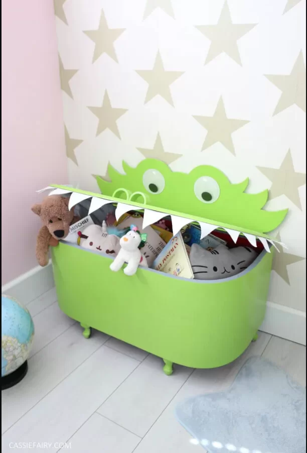 Whimsical Monster Toy Storage Project