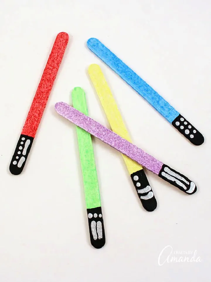 Fantastic Lightsaber Bookmarks
