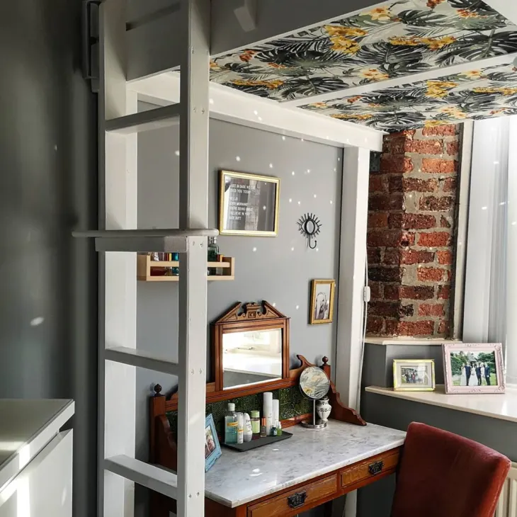 Wooden Loft Bed