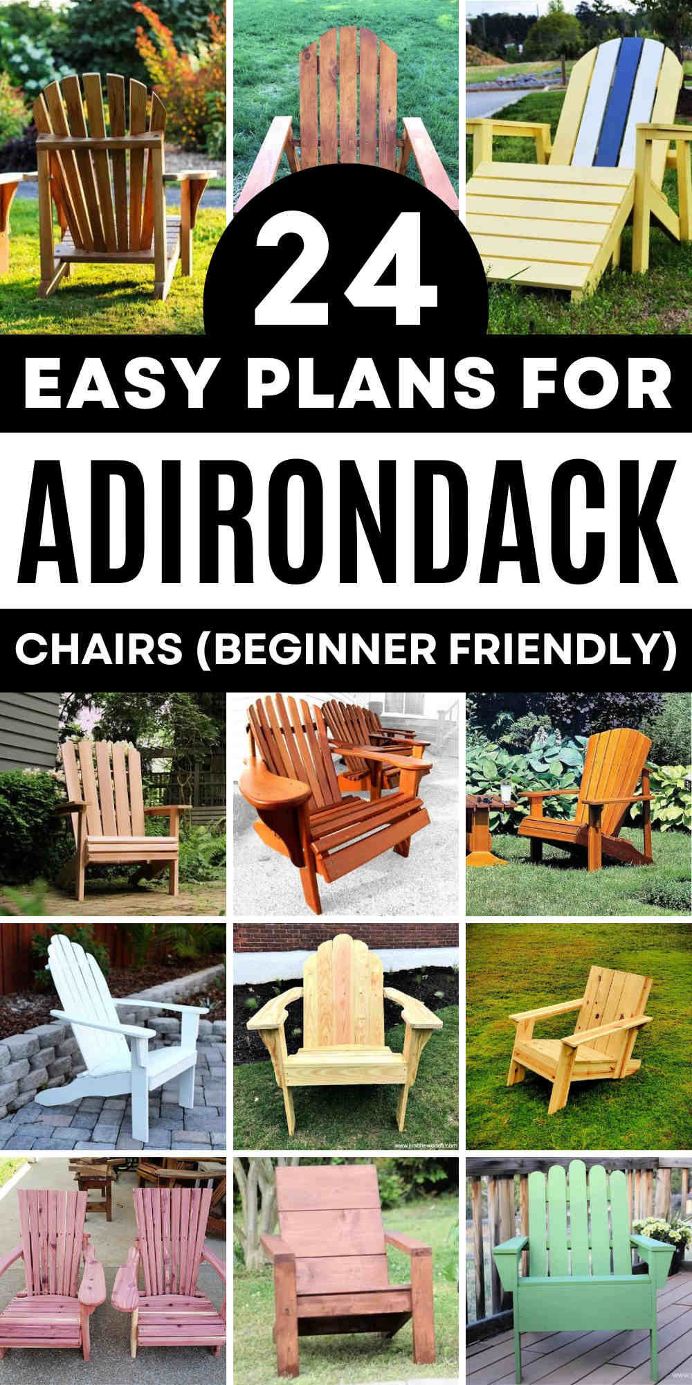 diy adirondack chair