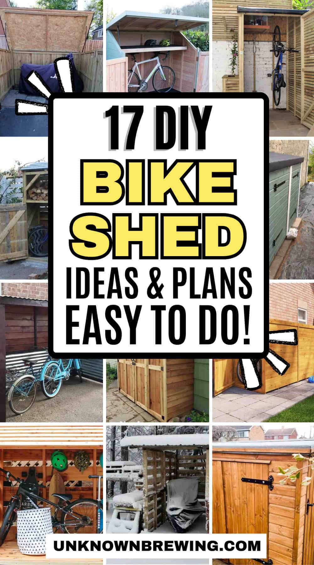 diy bike shed