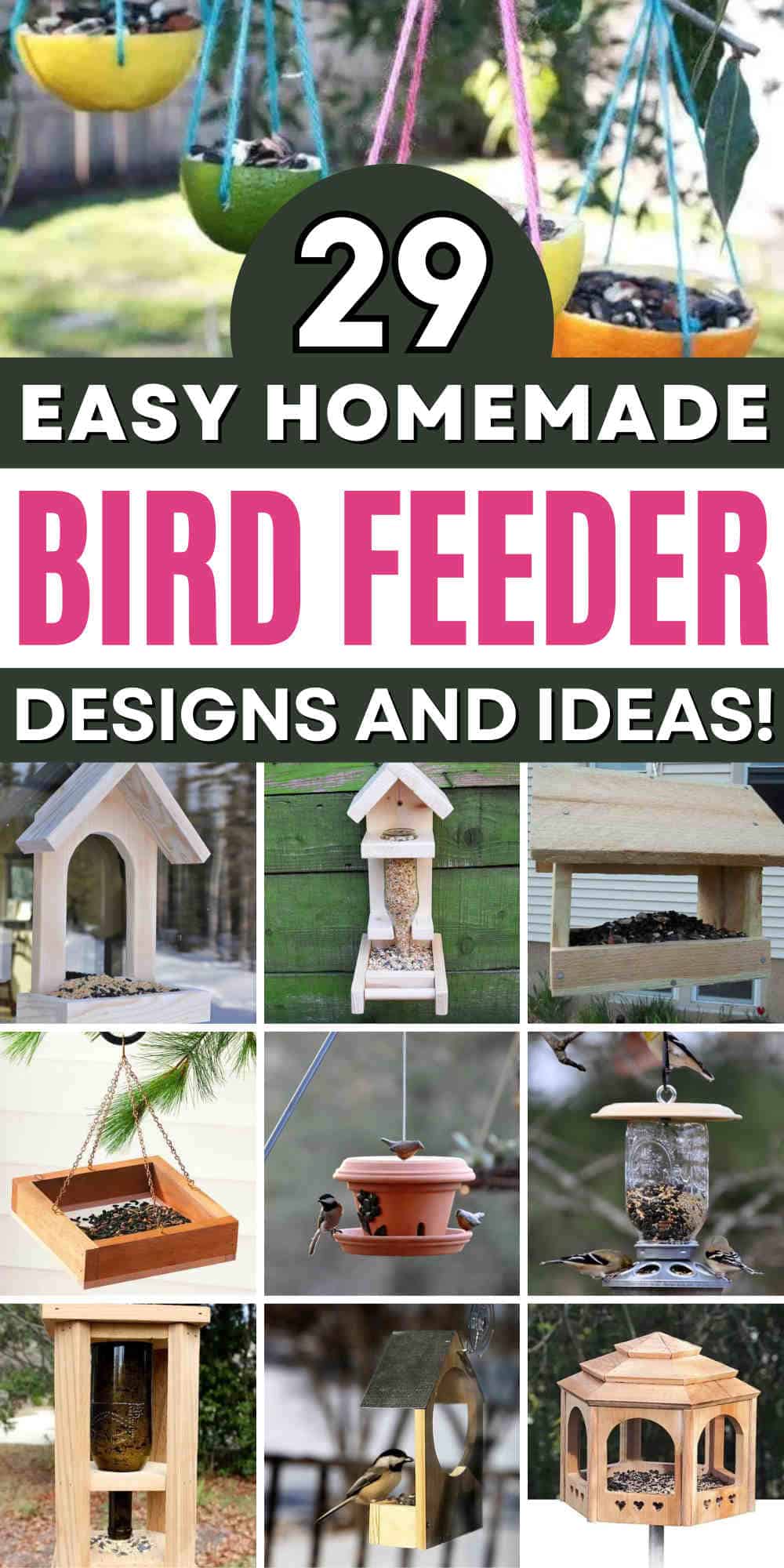 diy bird feeder