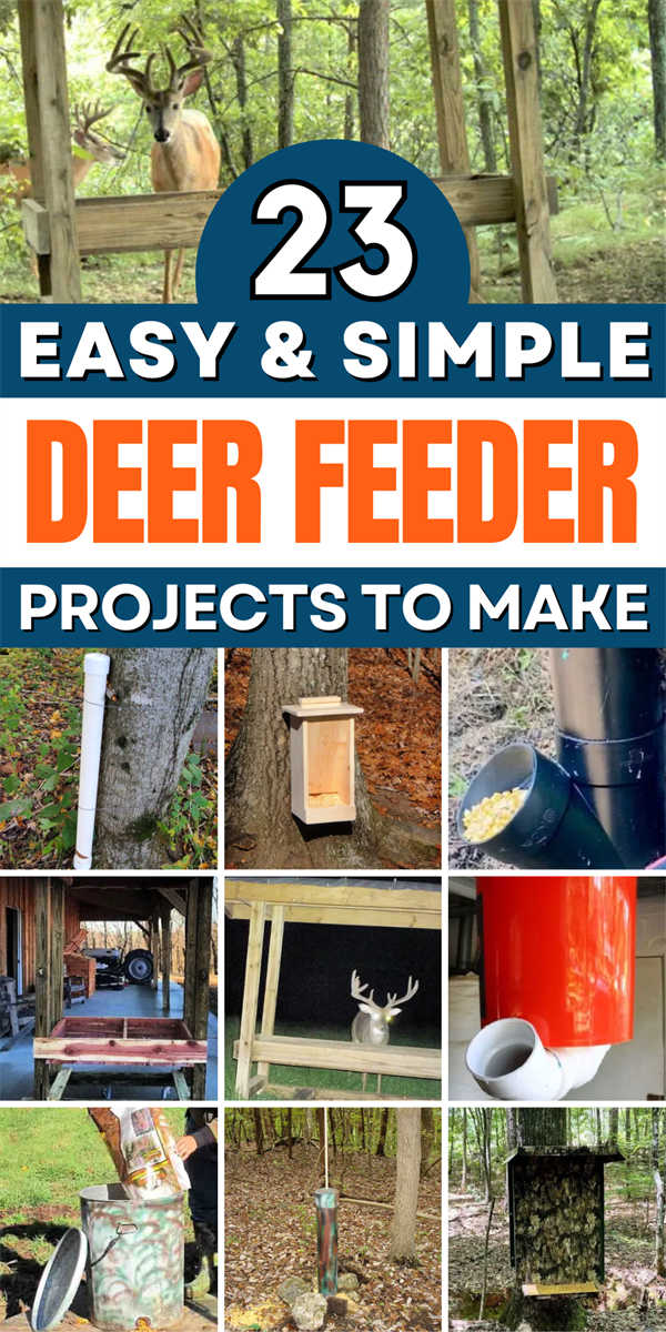 diy deer feeder