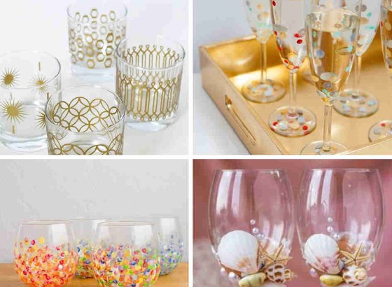 Simple Glassware 31 DIY Glassware Ideas and Plans for Elegant Entertaining