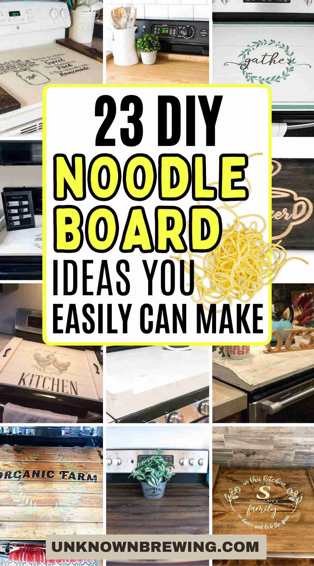 diy noodle board