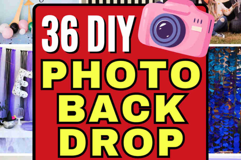 36 Creative DIY Photo Backdrop Ideas for Stunning Photography