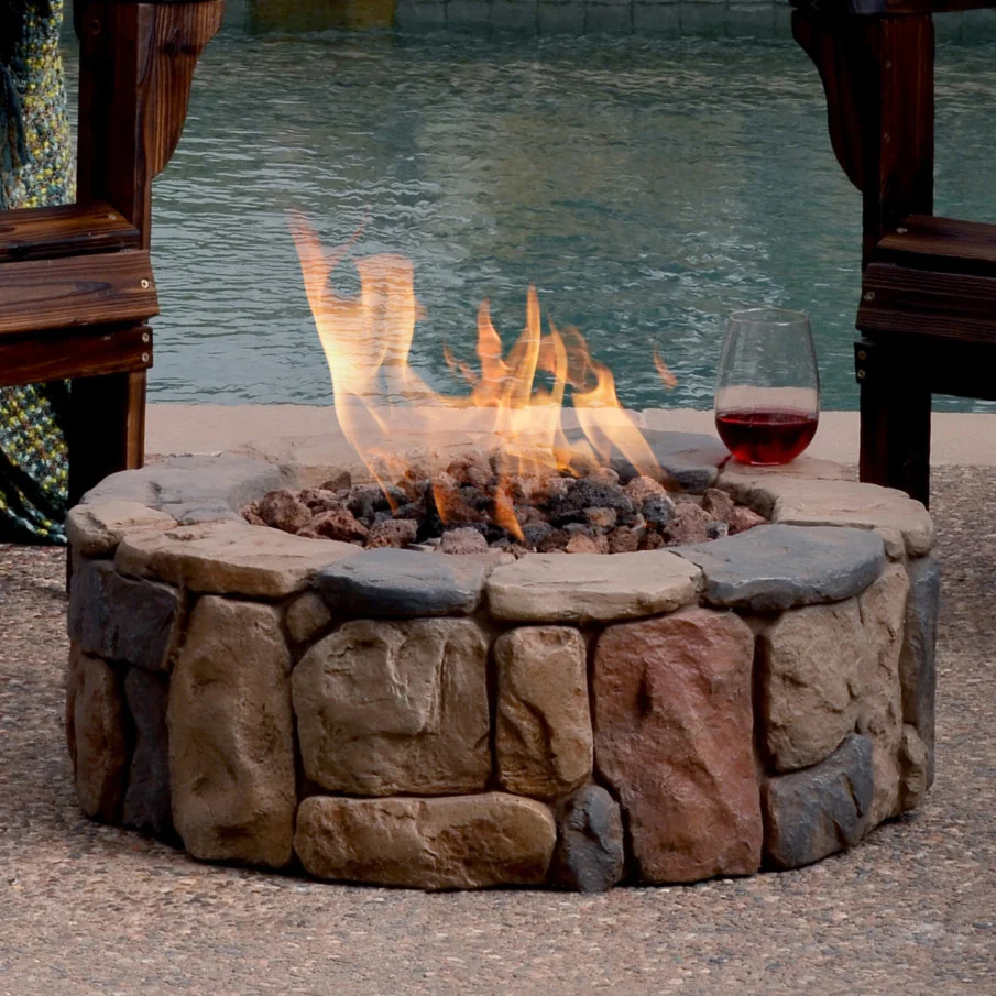 se Masonry Techniques to Create a Rustic Fire Pit