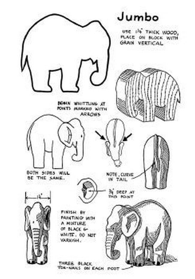 How to Carve a Wooden Elephant