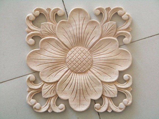 Detailed Engraved Flower