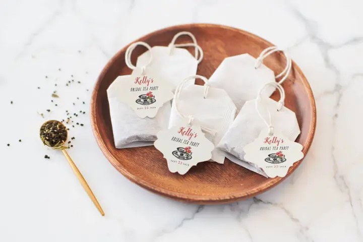 Tea Party Baby Shower Favor