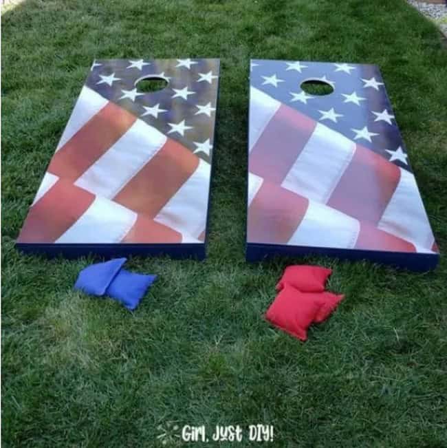 Make Your Own DIY Cornhole Board Set