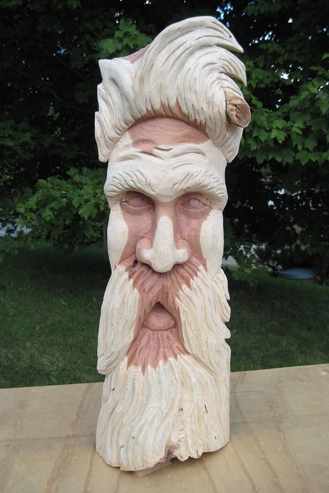 Step by Step Wood Spirit