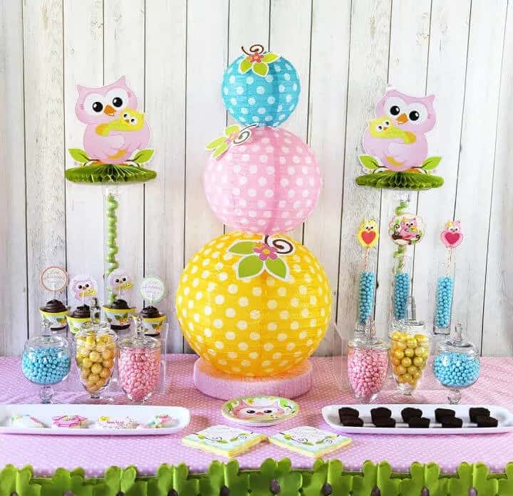 Owl Themed Baby Shower