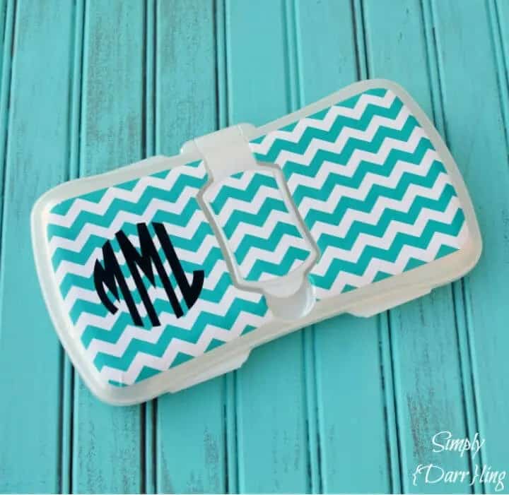 DIY Personalized Wipes Case
