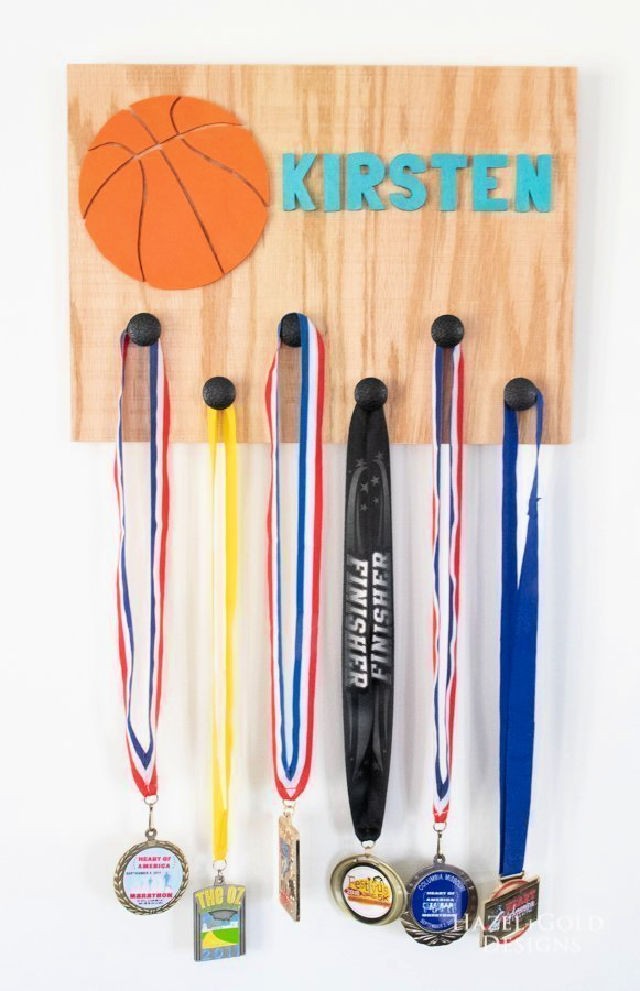 Sports Medal Holder Using the Scroll Saw