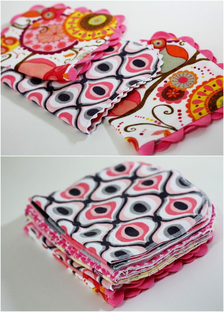 24 Free Burp Cloth Pattern Diy Burp Cloths