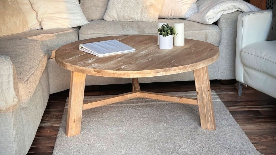 Building a Round Coffee Table