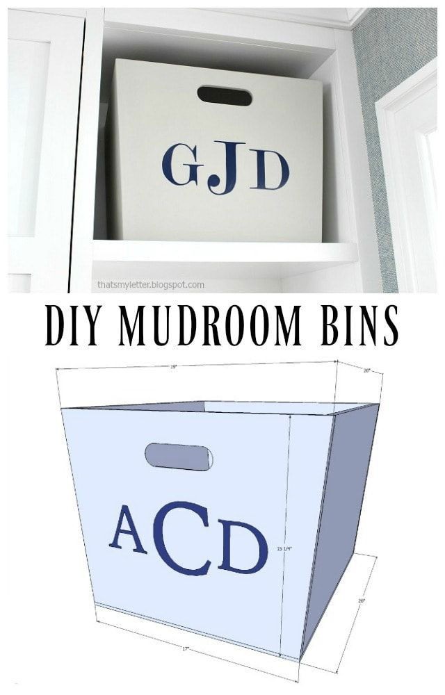 Mudroom Bins