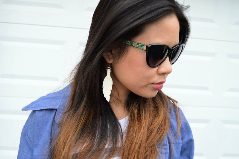 Making a Beaded Sunglasses
