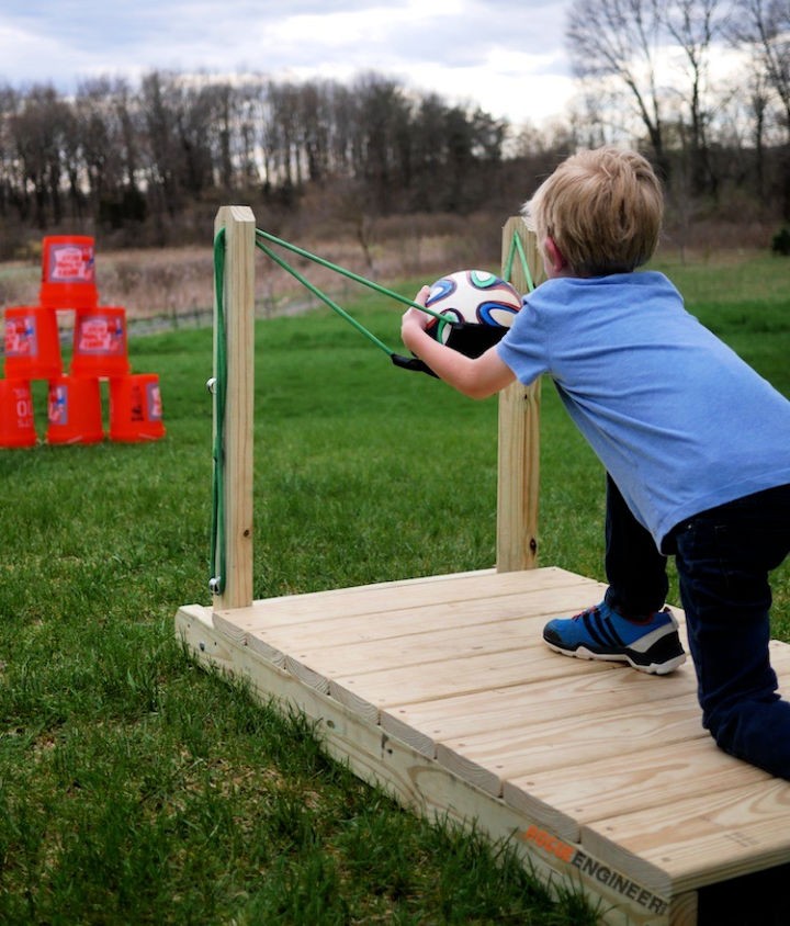 How to Build a Backyard Slingshot